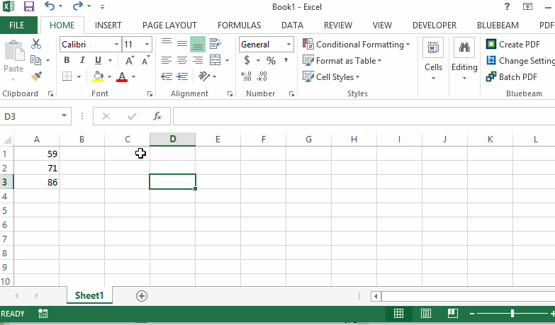 How to multiply in Excel